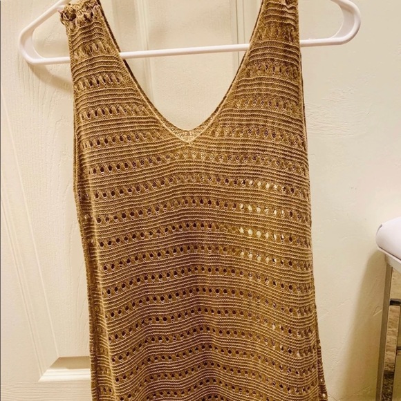 Knitted Sleeveless Tunic Top - Picture 1 of 2